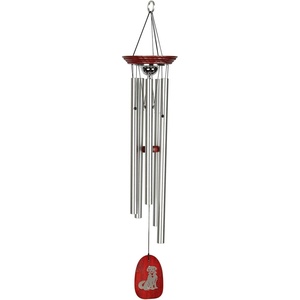 image:imageWoodstock Chimes Signature Collection Woodstock Pet Memorial Chime 24 Dog Inspirational and Memorial Wind Chimes for Outdoor Patio Home or Garden Dcor RMDOGDog