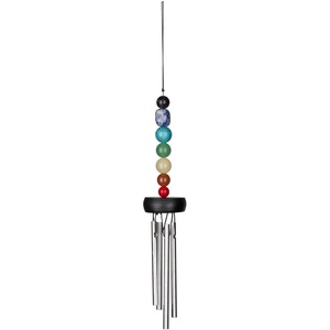 image:imageWoodstock Chimes Signature Collection Woodstock Pocket Chakra Chime 11 Eastern Energies Wind Chimes for Outdoor Patio Home or Garden Dcor PC7