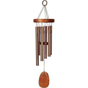 image:imageWoodstock Wind Chimes Amazing Grace Chime Wind Chime Inspirational and Memorial Gifts Wind Chimes for Outside Patio Home or Garden Decor Bronze 16 SmallBronze