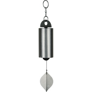 image:imageWoodstock Wind Chimes Heroic Windbell Wind Chimes for Outside 24 Copper Medium Windchime for Outdoor Garden Patio Porch Wind Bell Deep Tone SoundHWMAS