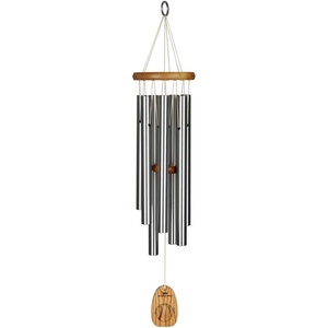 image:imageWoodstock Wind Chimes Outdoor Decor Garden and Patio Front Porch Decor 28 Baseball Wind Chime Gift for Baseball Fans Take Me Out to The Ball Game Windchime Gifts TMOC