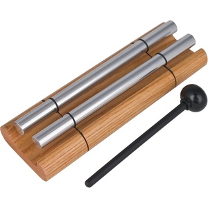 image:imageWoodstock Wind Chimes Zenergy Quintet Hand Bell Chime 5 Tone 85  Inch Bell Percussion Instrument for Meditation Yoga Classrooms Offices Great for Awareness Relaxation ZENERGY575