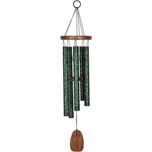 image:imageWoodstock Wind Chimes for Outside 24 Blue Dahlia Windchime Outdoor Garden or Patio Decor and Memorial Gift GCBDIvy