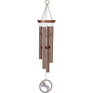image:imageWoodstock Wind Chimes for Outside Garden Decor Outdoor Decor for your Patio and Front Porch 26 Equestrian Spirit Chime Bronze Wind Chime Gifts ESC