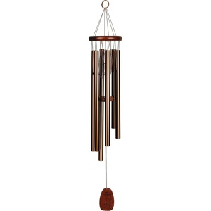 image:imageWoodstock Wind Chimes for Outside Garden Patio Porch and Outdoor Decor 32 Pachelbel Canon Chime Bronze Wind Chime Gifts PCCBPccb