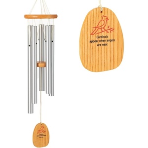 image:imageWoodstock Wind Chimes for Outside Outdoor Decor Garden and Patio Decor Woodstock Reflections 25 Cardinal Wind Chime WRCA