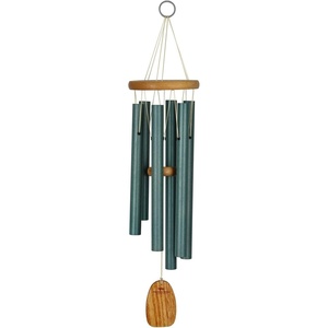 image:imageWoodstock Wind Chimes for Outside Outdoor Decor for Your Patio and Front Porch Garden Decor 24 SeaScapes Wind Chime Medium Size Seafoam Green SSCSGM24Inch