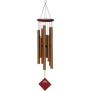 image:imageWoodstock Wind Chimes of Orion Wind Chimes for Outside 30 Bronze Medium Tone Wind Chime Dcor for Outdoor Garden Patio Porch Encore Collection