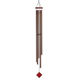 image:imageWoodstock Wind Chimes of Venus Wind Chimes for Outside 58 Bronze Large Deep Tone Wind Chime Dcor for Outdoor Garden Patio Porch Encore CollectionDecorative