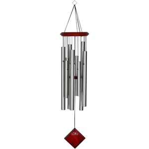 image:imageWoodstock Wind Chimes of Venus Wind Chimes for Outside 58 Bronze Large Deep Tone Wind Chime Dcor for Outdoor Garden Patio Porch Encore CollectionOrion