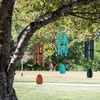 image:imageWoodstock Chimes Bells of Paradise Medium 32 Pigeon Blue Outdoor Memorial Gift Wind Chimes for Backyard Porch Garden Patio Decor Deep Tone Windchime BPMDNMOrange