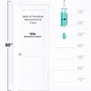 image:imageWoodstock Chimes Bells of Paradise Medium 32 Pigeon Blue Outdoor Memorial Gift Wind Chimes for Backyard Porch Garden Patio Decor Deep Tone Windchime BPMDNMCyan