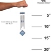 image:imageWoodstock Chimes Encore Collection Chimes of Mercury 14 Verdigris Wind Chimes for Outdoor Patio Home or Garden Dcor DCV14Chimes of Mercury  Blue Wash