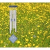 image:imageWoodstock Chimes Encore Collection Chimes of Mercury 14 Verdigris Wind Chimes for Outdoor Patio Home or Garden Dcor DCV14Chimes of Mercury  Blue Wash