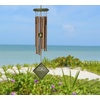 image:imageWoodstock Chimes Encore Collection Chimes of Mercury 14 Verdigris Wind Chimes for Outdoor Patio Home or Garden Dcor DCV14Green Wash