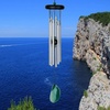 image:imageWoodstock Chimes Signature Collection Woodstock Agate Chime Small 18 Green Decor Designs Wind Chimes for Outdoor Patio Home or Garden Dcor WAGGWAGG