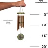 image:imageWoodstock Chimes Signature Collection Woodstock Habitats Chime 17 Green Butterfly Habitats and Nature Wind Chimes for Outdoor Patio Home or Garden Dcor HCGB