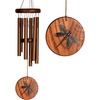 image:imageWoodstock Chimes Signature Collection Woodstock Habitats Chime Teak 17 Dragonfly Habitats and Nature Wind Chimes for Outdoor Patio Home or Garden Dcor HCTD