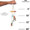 image:imageWoodstock Chimes Signature Collection Woodstock Habitats Hummingbird Spiral 18 Verdigris Habitats and Nature Wind Chimes for Outdoor Patio Home or Garden Dcor HHSHHT