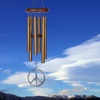 image:imageWoodstock Chimes Signature Collection Woodstock Peace Chime 16 Decor Designs Wind Chimes for Outdoor Patio Home or Garden Dcor WPCB