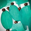 image:imageWoodstock Wind Chimes for Outside Outdoor Dcor Garden and Patio Decor Patina Green Capiz Wind Chime 21 C208C208