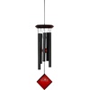 image:imageWoodstock Wind Chimes of Mars Chime for Outside 17 Bronze Small Light Sound Wind Chime Dcor for Outdoor Garden Patio Porch Encore CollectionBlack