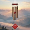 image:imageWoodstock Wind Chimes of Mars Chime for Outside 17 Bronze Small Light Sound Wind Chime Dcor for Outdoor Garden Patio Porch Encore CollectionBronze