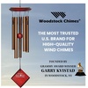 image:imageWoodstock Wind Chimes of Mars Chime for Outside 17 Bronze Small Light Sound Wind Chime Dcor for Outdoor Garden Patio Porch Encore CollectionBronze
