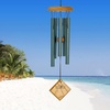 image:imageWoodstock Wind Chimes of Mars Chime for Outside 17 Bronze Small Light Sound Wind Chime Dcor for Outdoor Garden Patio Porch Encore CollectionVerdigris