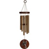 image:imageWoodstock Chimes Signature Collection Woodstock Habitats Chime Teak 17 Hummingbird Habitats and Nature Wind Chimes for Outdoor Patio Home or Garden Dcor HCTH