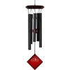 image:imageWoodstock Wind Chimes of Mars Chime for Outside 17 Bronze Small Light Sound Wind Chime Dcor for Outdoor Garden Patio Porch Encore CollectionBlack