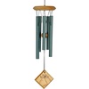 image:imageWoodstock Wind Chimes of Mars Chime for Outside 17 Bronze Small Light Sound Wind Chime Dcor for Outdoor Garden Patio Porch Encore CollectionVerdigris