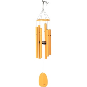 image:imageWoodstock Chimes Bells of Paradise Medium 32 Pigeon Blue Outdoor Memorial Gift Wind Chimes for Backyard Porch Garden Patio Decor Deep Tone Windchime BPMDNMApricot