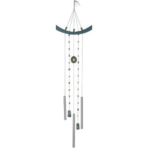 image:imageWoodstock Chimes Signature Collection Woodstock Feng Shui Chime 39 Chi Energy Jade Eastern Energies Wind Chimes for Outdoor Patio Home or Garden Dcor CEJJade