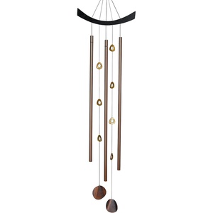 image:imageWoodstock Chimes Signature Collection Woodstock Feng Shui Chime 41 Chi Energy TigersEye Eastern Energies Wind Chimes for Outdoor Patio Home or Garden Dcor CET