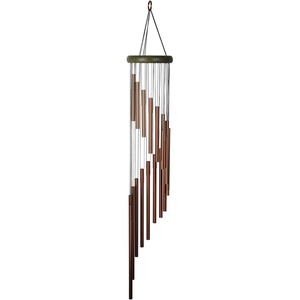 image:imageWoodstock Chimes Signature Collection Woodstock Habitats Rainfall Medium 31 Green Decor Designs Wind Chimes for Outdoor Patio Home or Garden Dcor HCRGGreen