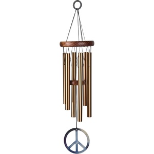 image:imageWoodstock Chimes Signature Collection Woodstock Peace Chime 16 Decor Designs Wind Chimes for Outdoor Patio Home or Garden Dcor WPCB