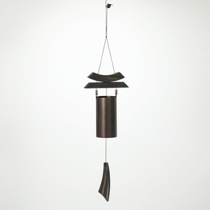 image:imageWoodstock Wind Chimes for Outside Garden Patio Porch and Outdoor Decor 38 Antique Copper Dharma Bell Medium DBMD