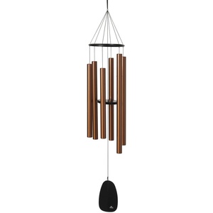 image:imageWoodstock Wind Chimes for Outside Garden and Outdoor Decor Patio amp Front Porch 68 Bronze Deep Toned Windchime Windsinger Chimes of Apollo WWAZ