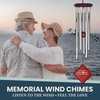 image:imageWoodstock Chimes Encore Collection Chimes of Mercury 14 Silver Mercury Wind Chimes for Outdoor Patio Home or Garden Dcor DCS14