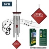 image:imageWoodstock Chimes Encore Collection Chimes of Mercury 14 Silver Mercury Wind Chimes for Outdoor Patio Home or Garden Dcor DCS14