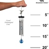 image:imageWoodstock Chimes Signature Collection Crystal Hummingbird Chime 18 Decor Designs Wind Chimes for Outdoor Patio Home or Garden Dcor WFHU