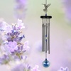 image:imageWoodstock Chimes Signature Collection Crystal Hummingbird Chime 18 Decor Designs Wind Chimes for Outdoor Patio Home or Garden Dcor WFHU