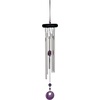 image:imageWoodstock Chimes Signature Collection Woodstock Chakra Chime 17 Amethyst Eastern Energies Wind Chimes for Outdoor Patio Home or Garden Dcor CCAM