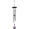 image:imageWoodstock Chimes Signature Collection Woodstock Chakra Chime 17 Amethyst Eastern Energies Wind Chimes for Outdoor Patio Home or Garden Dcor CCAM