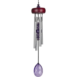 image:imageWoodstock Chimes Signature Collection Gem Drop Chime 10 Shamrock Dcor Designs  Small Chimes Wind Chimes for Outdoor Patio Home or Garden Dcor GEMSHGEMVI