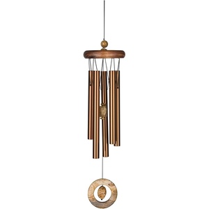 image:imageWoodstock Chimes Signature Collection Prairie Jasper Chime 16 Decor Designs Wind Chimes for Outdoor Patio Home or Garden Dcor WPJBR