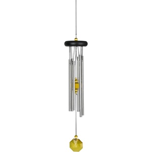 image:imageWoodstock Chimes Signature Collection Woodstock Chakra Chime 17 Citrine Eastern Energies Wind Chimes for Outdoor Patio Home or Garden Dcor CCCI