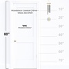 image:imageWoodstock Wind Chimes for Outside Garden Patio Porch and Outdoor Decor 22 Silver Woodstock Coastal Wind Chimes Glass Sea Shell WCGSS