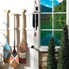 image:imageWoodstock Wind Chimes Outdoor Hanging BracketWindchime Hanger Black Iron Metal Hanger for Outside Patio Garden Yard Lawn Porch Dcor